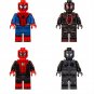 Miles Morales Spider-Man Stealth Suit Minifigures Lego Compatible Spider-Man Set