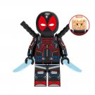 Tron Deadpool Minifigures Lego Compatible Deadpool Minifigure