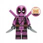 Pink Deadpool Minifigures Lego Compatible Deadpool Minifigure
