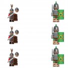 Roman Legion Soldiers VS Soldiers of the Han Dynasty Minifigures Lego Compatible Middle Ages Set