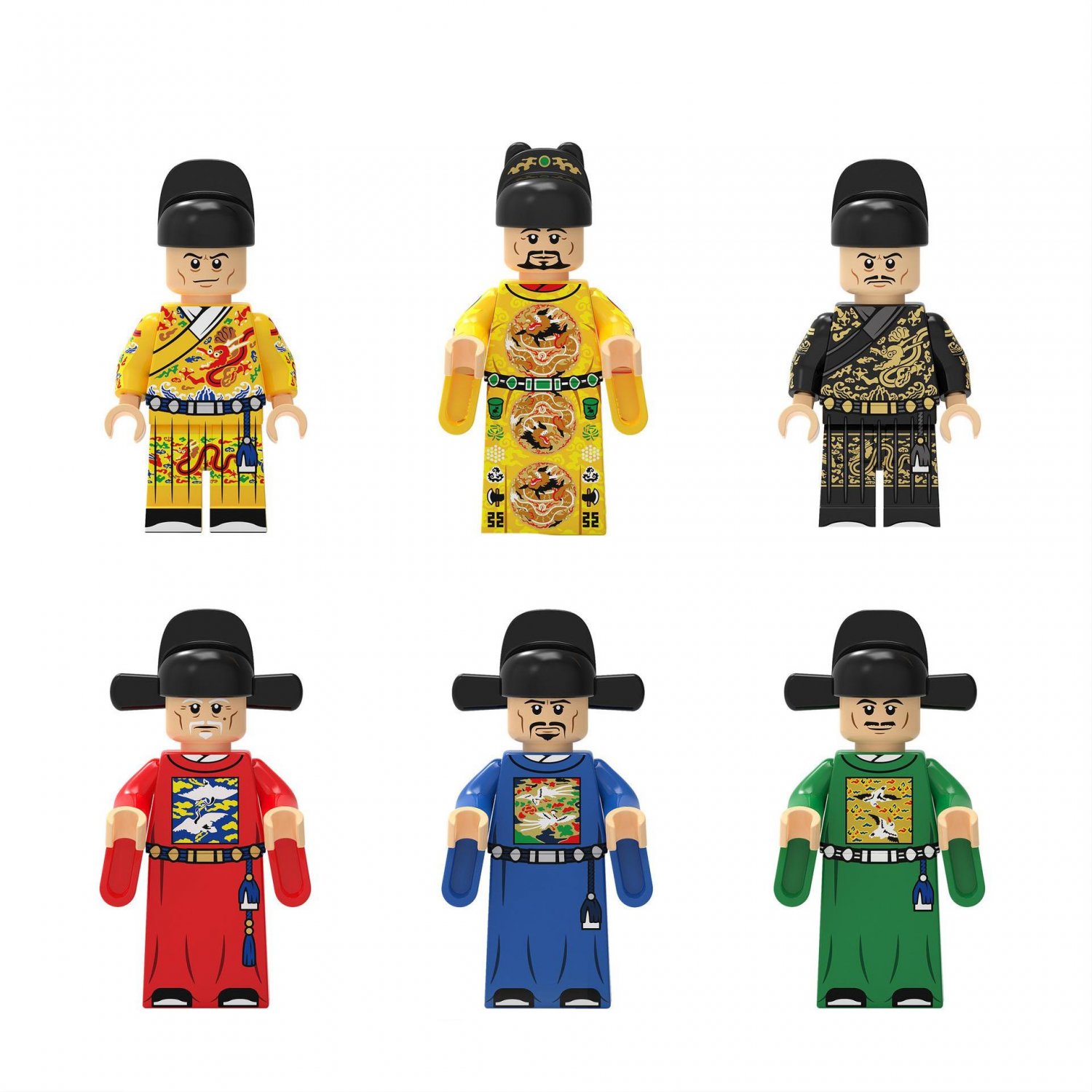 Ming Dynasty Judy The Imperial Palace Emperor's Guard Minifigures Lego Compatible Military Sets