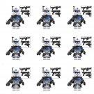 9pcs Kix Clone Trooper Minifigures Lego Compatible Clone Trooper Sets