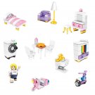 Girl Home Furniture Electrical Equipment Minifigures Lego Compatible friend Sets