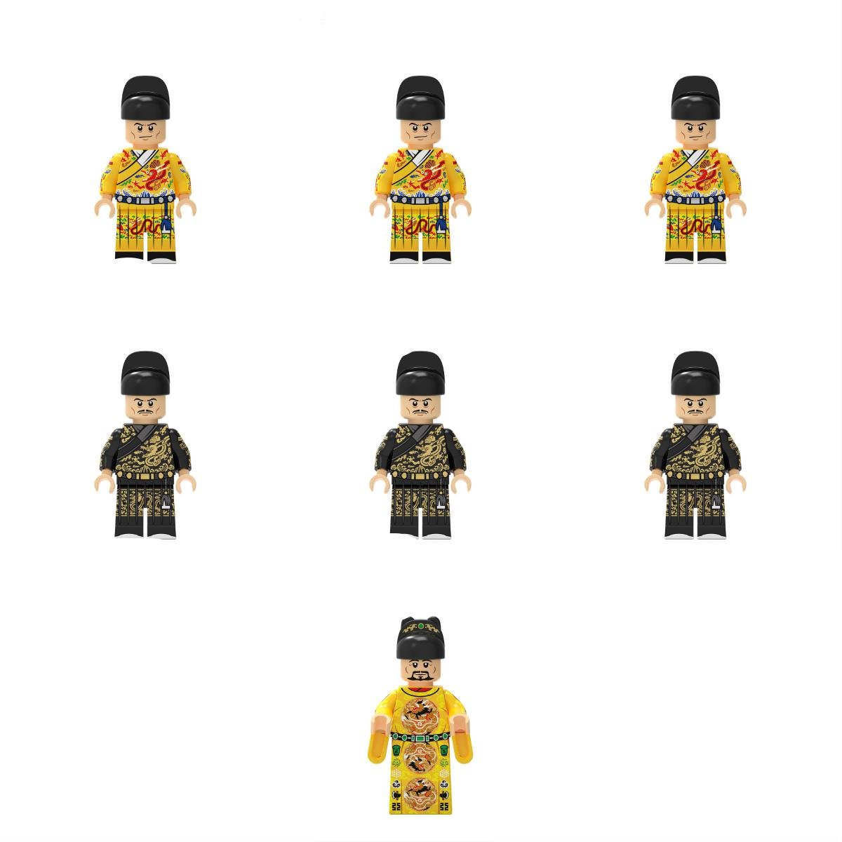 Royal guards of Ming Dynasty Emperor Minifigures Lego Compatible Military Sets