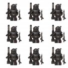 9pcs Black Heavy Infantry Mandalorian Minifigures Lego Compatible The Mandalorian Sets