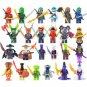 24pcs ICE Ninjago Great War Five schools of snake monsters Minifigures Lego Compatible Toy