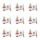 9pcs Spanish Cuirasier Minifigures Lego Compatible European Seven Years War Sets