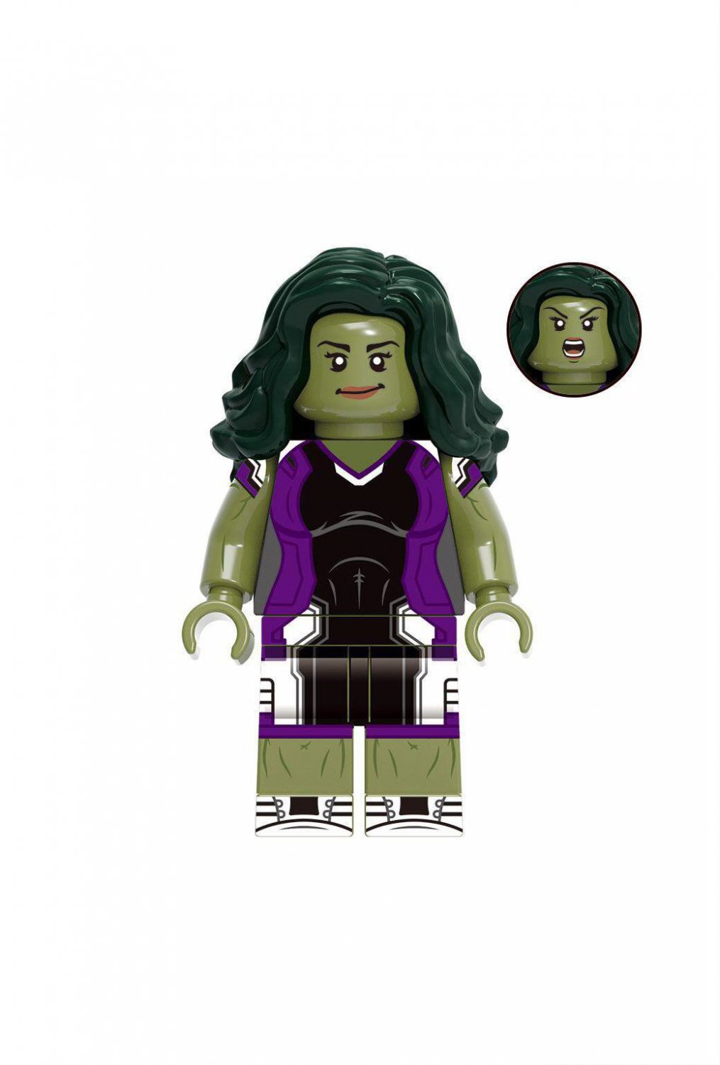 She-Hulk Minifigures Lego Compatible Super Heroes Minifigure