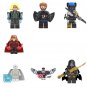 Avengers 3 Railway Station Great War Minifigures Lego Compatible Super Heroes Set