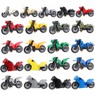 21pcs Mountain bike Motorcycle Racing Minifigures Lego Compatible Motorcycle Sets