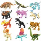 Anky losauru Indominus Rex Carnotaurus Minifigures Lego Compatible Jurassic World Dinosaur
