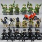 Special Forces S.W.A.T chase Terrorist Minifigures Lego Compatible Military 2022