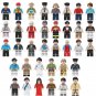 Earth Human Worker Peasant Business Minifigures Lego Compatible City Minifigures Sets