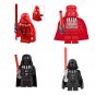 Red Black Darth Vader Minifigures Lego Compatible Star Wars 2023