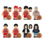 Mitsuyoshi Anzai Akagi Takenori Sakuragi Hanamichi Minifigures Lego Compatible Slam Dunk Sets
