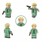 4pcs Twilight Minifigures Lego Compatible SPY×FAMILY Sets