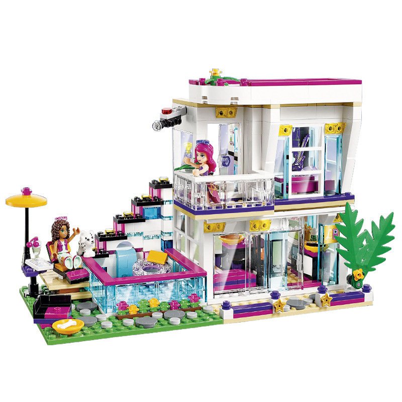 Livi's Pop Star House Minifigures Friends Sets