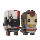 Kratos Atreus BrickHeadz Minifigures Lego Compatible God Of War Set