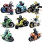 Iron Man Grand Prix motorcycle racing Minifigures Lego Compatible Super Heroes Sets