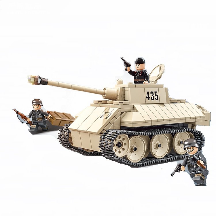 Germany Leopard Light Tank Minifigures Lego Compatible WW2 Tanks