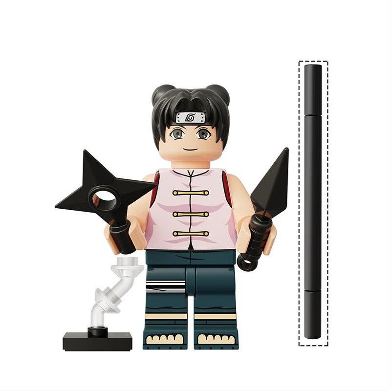 Tenten Minifigures Lego Compatible New Naruto Minifigure