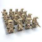 Los Angeles Police SWAT Minifigures Lego Compatible Christmas Police Set