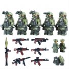 Heavy Russian Alpha Force Minifigures Lego Compatible Army Sets