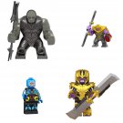Darkseid VS Thanos Minifigures Lego Compatible Super Heroes Set