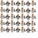 Commander Cody and Utapau Airbone Clonetrooper Minifigures Lego Compatible The Clone Wars Set