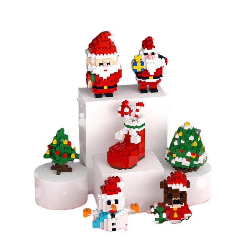 Christmas Tree Christmas stocking Christmas bear Minifigures Lego Compatible Christmas 2022