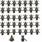 37pcs Outrider Corus Glaive Proxima Midnight Minifigures Lego Compatible The Avengers 2022