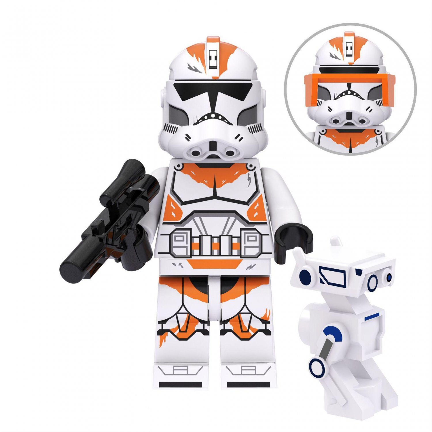 212 Clone Trooper Minifigures Lego Compatible The Clone Wars Set 3579