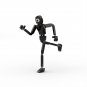 Black One eyed Demon Minifigures Lego Compatible Toy