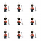 9pcs Russian Guard Hussar Minifigures Lego Compatible Napoleonic Wars Set