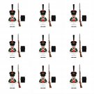 9pcs Napoleonic Wars Russian Foot Guard Minifigures Lego Compatible Military Sets