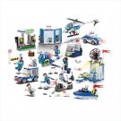 NY City Police Tracking Minifigures Lego Compatible City Set