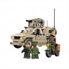 US Mine Resistant Ambush Protected Minifigures Lego Compatible Modern War Set