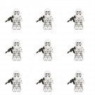 9pcs New Flametrooper Minifigures Lego Compatible Star Wars 2023