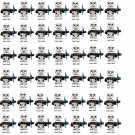 42pcs Ieavy Assault Trooper Minifigures Lego Compatible Star Wars Republic Commando Set