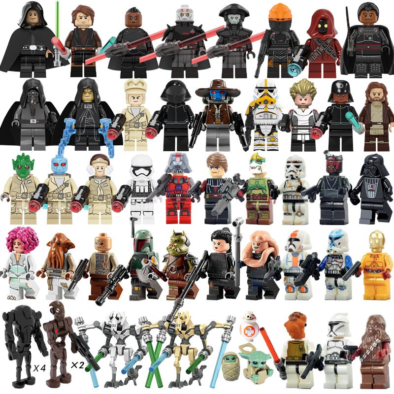 Star Wars Jedi Fallen Order Character Minifigures Lego Compatible Tv Set