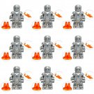 9pcs Heavy MK1 Iron Man Minifigures Lego Compatible Iron Man Set