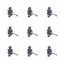 Chemical Defense Special Forces Gatling Gun Minifigures Lego Compatible Military Set