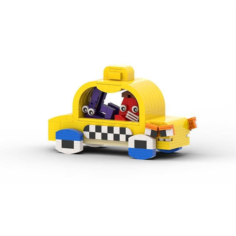 Alphabet Lore Taxi Minifigures Lego Compatible Toy