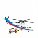 The Pacific Helicopter Rescue Minifigures Lego Compatible City Rescue Sets