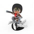 Big Mikasa Ackerman Minifigures Lego Compatible Toy