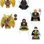 Black Adam and Hawkman Minifigures Compatible Lego Justice Society of America Set