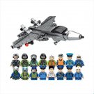 Air Arm Fighter soldier Minifigures Lego Compatible Military Fighter Sets