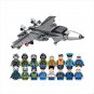 Air Arm Fighter soldier Minifigures Lego Compatible Military Fighter Sets