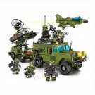 8in1 Antiaircraft missile vehicle UAV Minifigures Lego Compatible Modern military Set