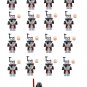 17pcs ARC Trooper Colt Darth Vader Minifigures Compatible Lego Star Wars Set